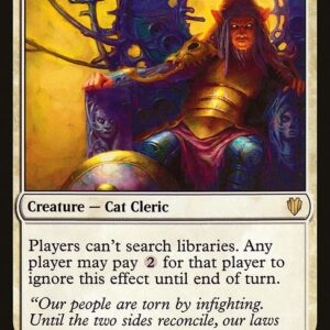 Commander 2017 - 64 - Leonin Arbiter - Rare - W - Non-foil (Front)