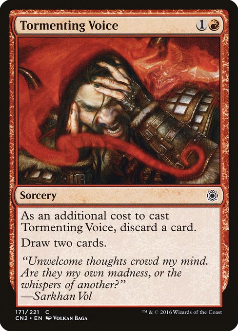Conspiracy: Take the Crown - 171 - Tormenting Voice - Common - R - Non-foil (Front)