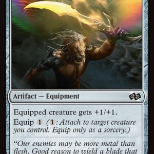 Foundations Jumpstart - 152 - Leonin Scimitar - Common - C - Non-foil (Front)