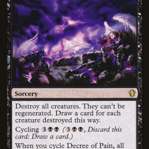 Commander 2013 - 72 - Decree of Pain - Rare - B - Non-foil (Front)