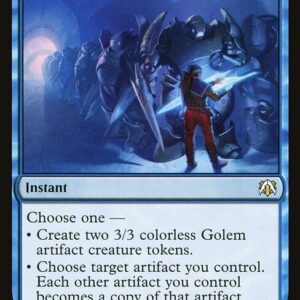 March of the Machine Commander - 227 - Masterful Replication - Rare - U - Non-foil (Front)