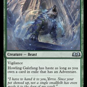 Wilds of Eldraine - 175 - Howling Galefang - Uncommon - G - Non-foil (Front)