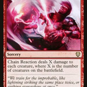 Phyrexia: All Will Be One Commander - 97 - Chain Reaction - Rare - R - Non-foil (Front)