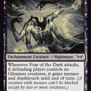 Duskmourn: House of Horror - 98 - Fear of the Dark - Common - B - Foil (Front)
