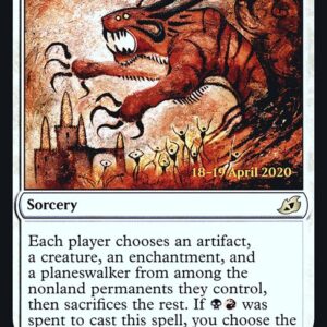 Ikoria: Lair of Behemoths Promos - 24s - Mythos of Snapdax - Rare - W - Foil - Datestamped Promo (Front)