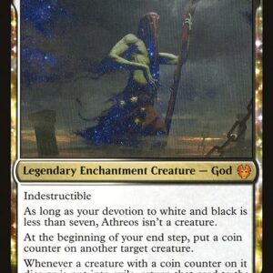 Theros Beyond Death - 269 - Athreos, Shroud-Veiled - Mythic - WB - Foil - Promo (Front)