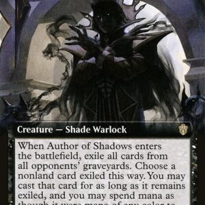 Commander 2021 - 362 - Author of Shadows - Rare - B - Non-foil (Front)