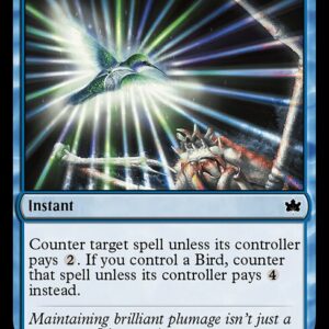 Bloomburrow - 45 - Dazzling Denial - Common - U - Foil (Front)