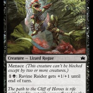 Bloomburrow - 106 - Ravine Raider - Common - B - Foil (Front)
