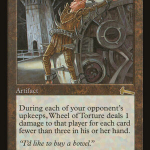 Urza's Legacy - 138 - Wheel of Torture - Rare - C - Non-foil (Front)