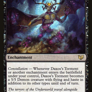 Commander 2015 - 18 - Daxos's Torment - Rare - B - Non-foil (Front)