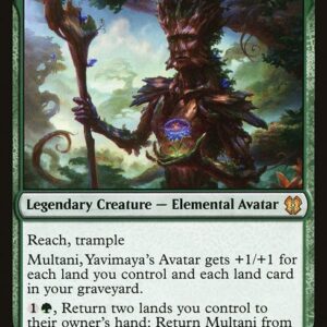 Zendikar Rising Commander - 75 - Multani, Yavimaya's Avatar - Mythic - G - Non-foil (Front)