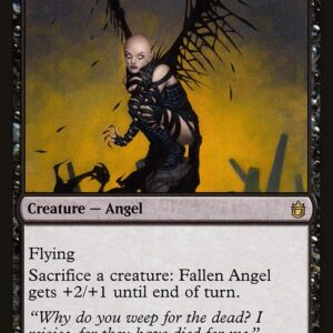 Commander Anthology - 60 - Fallen Angel - Rare - B - Non-foil (Front)