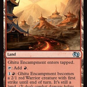 Foundations Jumpstart - 155 - Ghitu Encampment - Uncommon - C - Non-foil (Front)