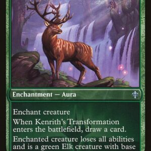 Throne of Eldraine - 395 - Kenrith's Transformation - Uncommon - G - Foil - Promo (Front)