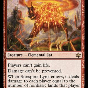 Bloomburrow - 155 - Sunspine Lynx - Rare - R - Non-foil (Front)