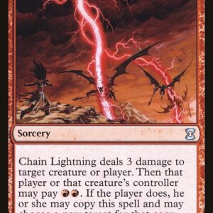 Eternal Masters - 123 - Chain Lightning - Uncommon - R - Non-foil (Front)