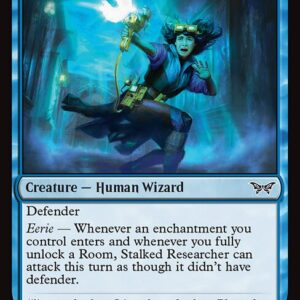 Duskmourn: House of Horror - 73 - Stalked Researcher - Common - U - Non-foil (Front)