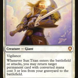 Commander Anthology Volume II - 37 - Sun Titan - Mythic - W - Non-foil (Front)