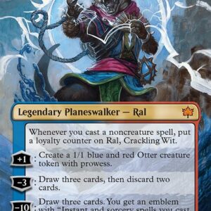Bloomburrow - 341 - Ral, Crackling Wit - Mythic - UR - Non-foil (Front)