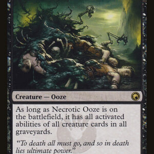 Scars of Mirrodin - 72 - Necrotic Ooze - Rare - B - Non-foil (Front)