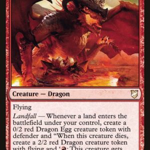 Commander 2018 - 24 - Nesting Dragon - Rare - R - Non-foil (Front)