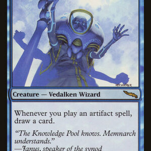 Mirrodin - 55 - Vedalken Archmage - Rare - U - Non-foil (Front)