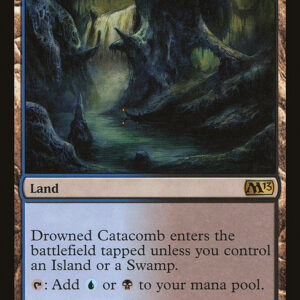 Magic 2013 - 223 - Drowned Catacomb - Rare - C - Non-foil (Front)