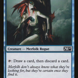 Magic 2010 - 61 - Merfolk Looter - Common - U - Non-foil (Front)