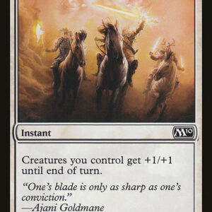 Magic 2010 - 11 - Glorious Charge - Common - W - Non-foil (Front)