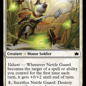 Bloomburrow - 23 - Nettle Guard - Common - W - Foil (Front)