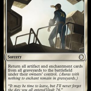 Fallout - 168 - Open the Vaults - Rare - W - Non-foil (Front)