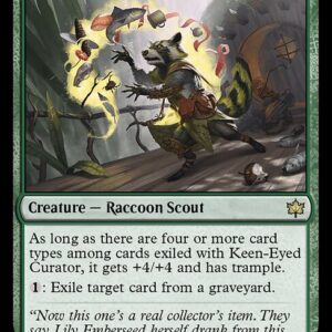 Bloomburrow - 181 - Keen-Eyed Curator - Rare - G - Non-foil (Front)