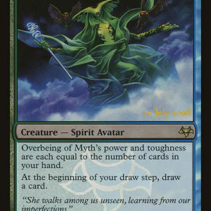 Eventide Promos - 157★ - Overbeing of Myth - Rare - UG - Foil - Datestamped Promo (Front)