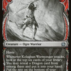 March of the Machine: The Aftermath - 67 - Kolaghan Warmonger - Uncommon - R - Non-foil (Front)