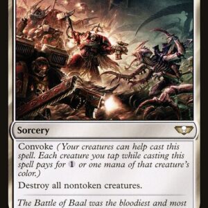 Warhammer 40,000 Commander - 187 - Hour of Reckoning - Rare - W - Non-foil (Front)