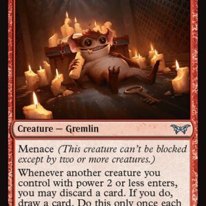 Duskmourn: House of Horror - 142 - Irreverent Gremlin - Uncommon - R - Non-foil (Front)