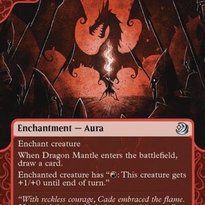 Wilds of Eldraine: Enchanting Tales - 41 - Dragon Mantle - Uncommon - R - Non-foil (Front)