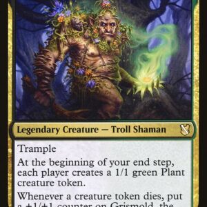 Commander 2019 - 44 - Grismold, the Dreadsower - Rare - BG - Non-foil (Front)