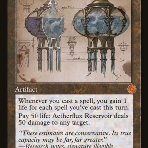 The Brothers' War Retro Artifacts - 65 - Aetherflux Reservoir - Mythic - C - Foil (Front)
