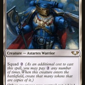 Warhammer 40,000 Commander - 18 - Ultramarines Honour Guard - Rare - W - Non-foil (Front)