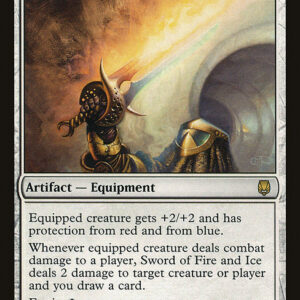 Darksteel - 148 - Sword of Fire and Ice - Rare - C - Non-foil (Front)