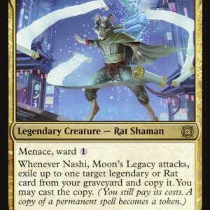 March of the Machine: The Aftermath - 39 - Nashi, Moon's Legacy - Rare - Multi - Non-foil (Front)