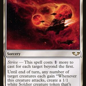 Warhammer 40,000 Commander - 188 - Launch the Fleet - Rare - W - Non-foil (Front)