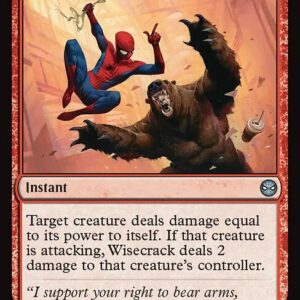 Marvel's Spider-Man - 98 - Wisecrack - Uncommon - R - Non-foil (Front)