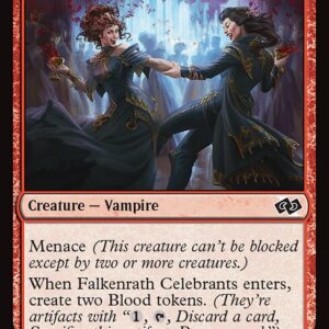 Foundations Jumpstart - 542 - Falkenrath Celebrants - Common - R - Non-foil (Front)