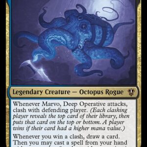 Murders at Karlov Manor Commander - 7 - Marvo, Deep Operative - Mythic - UB - Foil (Front)