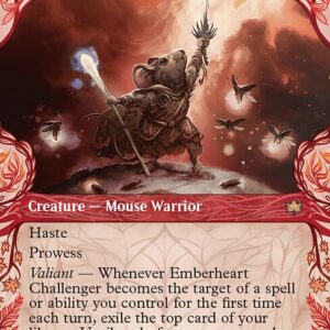 Bloomburrow - 315 - Emberheart Challenger - Rare - R - Foil (Front)