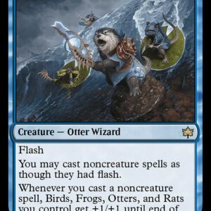 Bloomburrow - 79 - Valley Floodcaller - Rare - U - Non-foil (Front)