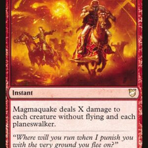 Commander 2018 - 125 - Magmaquake - Rare - R - Non-foil (Front)